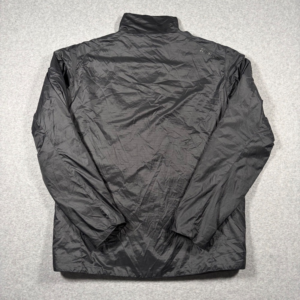 Houdini Up Jacket Men's Medium Black Full Zip Insulated Puffer Primaloft